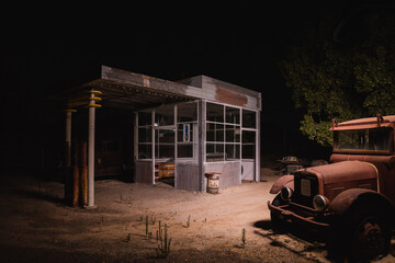 Old Gas Station