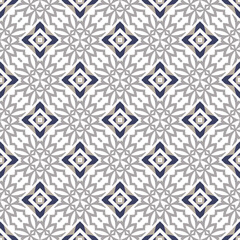 Abstract geometric pattern. A seamless background, vintage texture.	