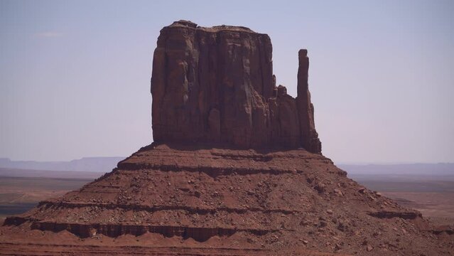 Monument Valley Point West Mitten Butte from John Wayne Utah Arizona Southwest USA