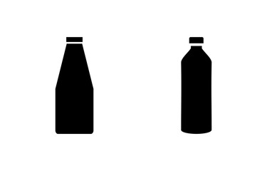 Bottle icon vector for web and mobile app. bottle sign and symbol