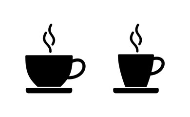 coffee cup icon vector for web and mobile app. cup a coffee sign and symbol