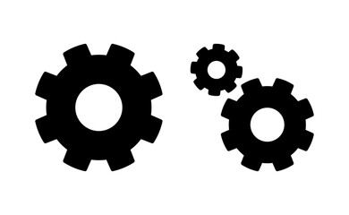 setting Icon vector for web and mobile app. Cog settings sign and symbol. Gear Sign
