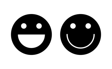 smile icon vector for web and mobile app. smile emoticon icon. feedback sign and symbol