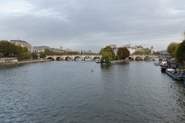 Seine River in Paris, France