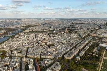 City of Paris - Elevated view