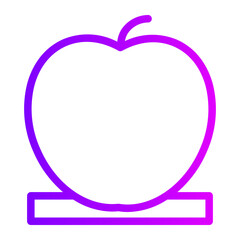 illustration of an apple