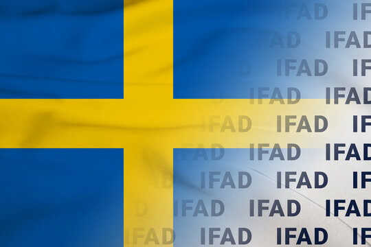 Sweden flag IFAD banner union