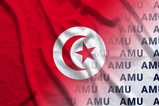 Tunisia flag AMU symbol agreement