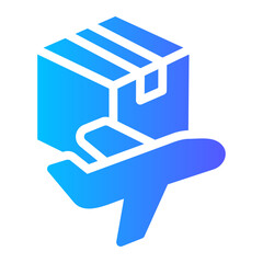 cargo gradient icon