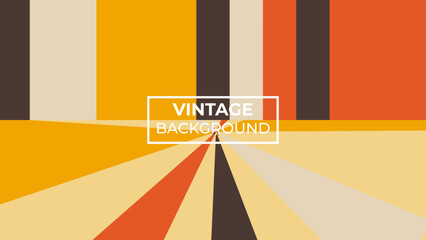 vintage background in black, orange, and light yellow. eps 10. easy edit
