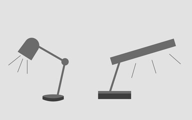 light stand design vector