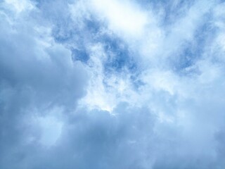 Obraz premium Sky After The Rain Haven Sky aesthetic, Before Sunset, Beautiful Scenery. Beauty sky. Heaven Sky. Cloud mood.
