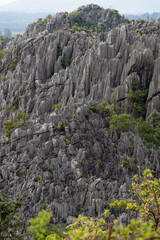 Dramatic rock mountain texture background