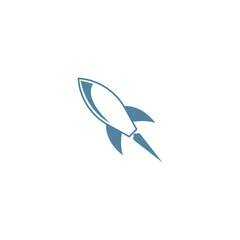 Rocket logo icon design