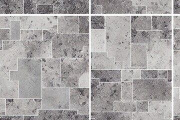 Terrazzo texture classic italian floor composed of natural stone, granite, quartz, marble, glass and concrete. 2d illustration terrazzo veneziano seamless pattern. Stone abstract background for