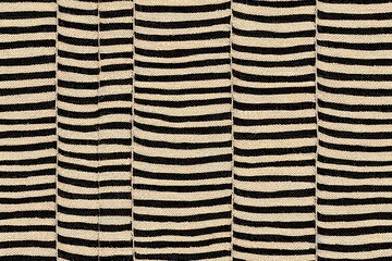 Seamless symbolic arabian pattern. Traditional pattern of a beige and white Palestinian keffiyeh. Two sides border. Arafat's handkerchief design. Scarf pattern like Yasser Arafat