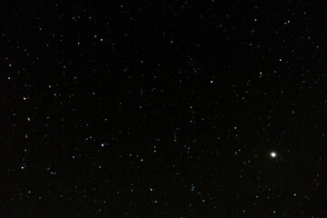 Noche en Cabo Polonio, Uruguay. Pueblo sin energía eléctrica.