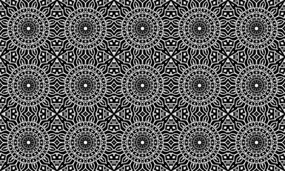 Black color vintage pattern, saree print, floral pattern, colorful pattern, textile design, Batiks fabric pattern, indonesia batik, bali batik,  floral repeated pattern, tai dai pattern, 