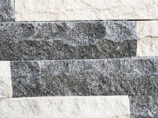 The beauty of the rocks neatly arranged into a natural background