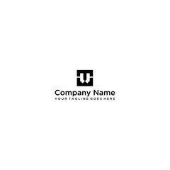 T E initial logo template vector, forming a t-shirt with a collar