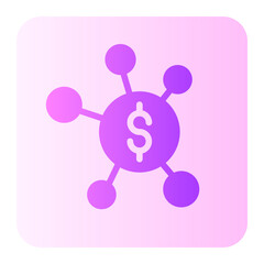 allocation gradient icon