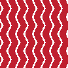 Chevron Fair Isle Seamless Pattern Design