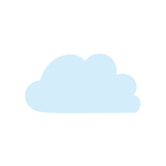 Obraz premium cartoon cloud, bright sky, bubble cloud, cloud template