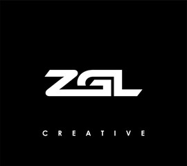 ZGL Letter Initial Logo Design Template Vector Illustration