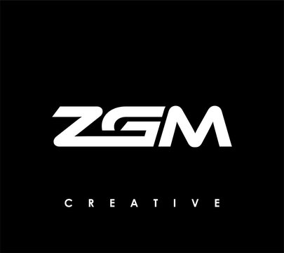 ZGM Letter Initial Logo Design Template Vector Illustration