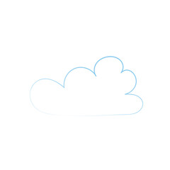 cartoon cloud, bright sky, bubble cloud, cloud template