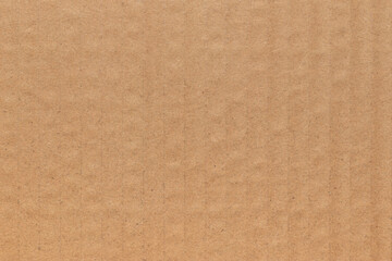 Fototapeta na wymiar Brown cardboard paper background. Full frame texture.