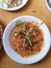 Indian and pakistani food dehli haleem.