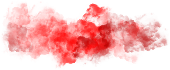 Poster Realistic red smoke, mist effect element © irham