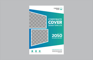 Creative corporate book cover design