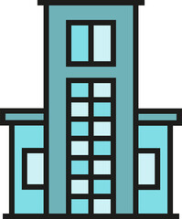 apartment building illustration