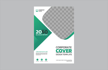 Creative corporate book cover design