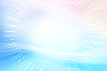 Fototapeta premium 光輝くウェーブ&曲線 パステルカラーの背景 