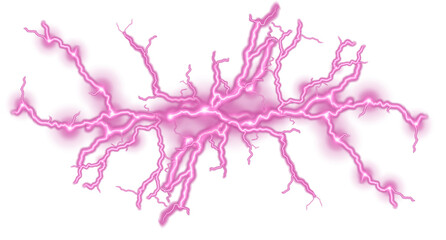 Electric pink lighting effect