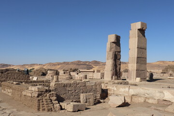 Satet temple on Elephantine island in Aswan, Egypt