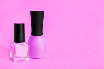 Obraz premium Pink nail polish