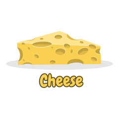 cheese delicious food illustration