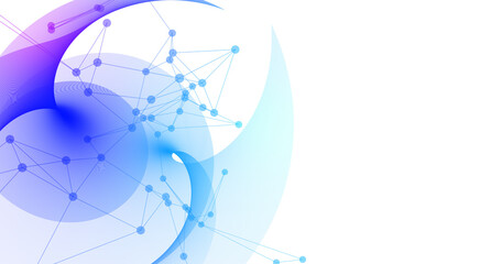 Connectivity, abstract illustration