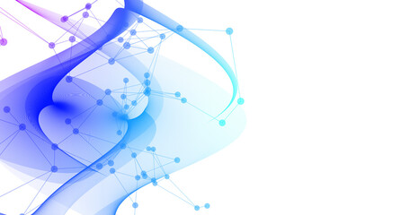 Connectivity, abstract illustration