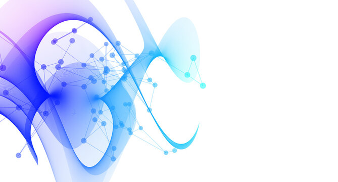 Connectivity, abstract illustration