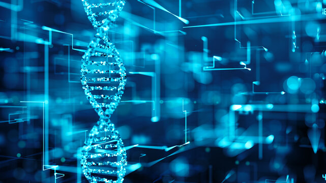 DNA molecule, illustration