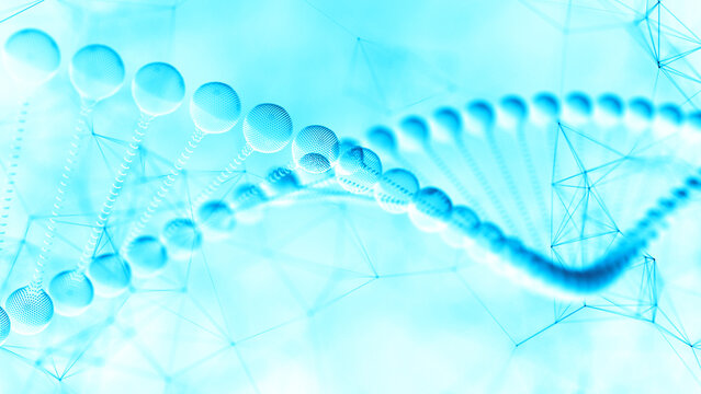 DNA molecule, illustration
