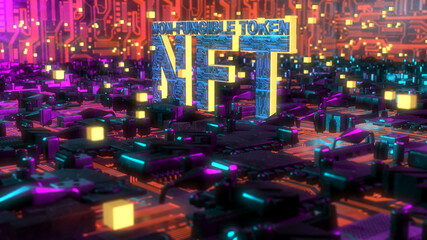 Non-fungible tokens, Illustration