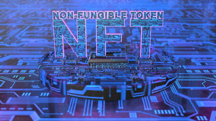 Non-fungible tokens, Illustration
