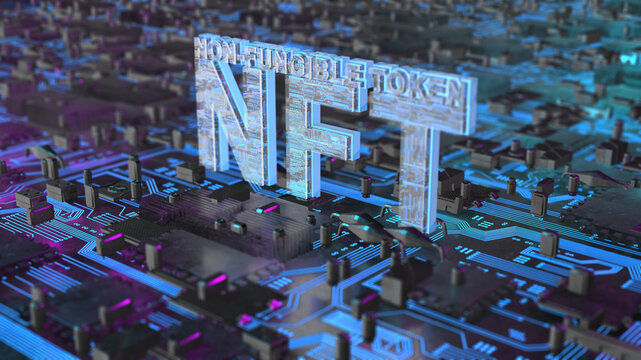 Non-fungible tokens, Illustration