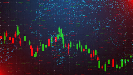 Financial analysis, illustration